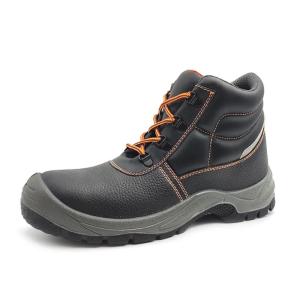 Wholesale Anti Impact Industrial Safety Boots S1P / S3 Black Leather Work Boots from china suppliers