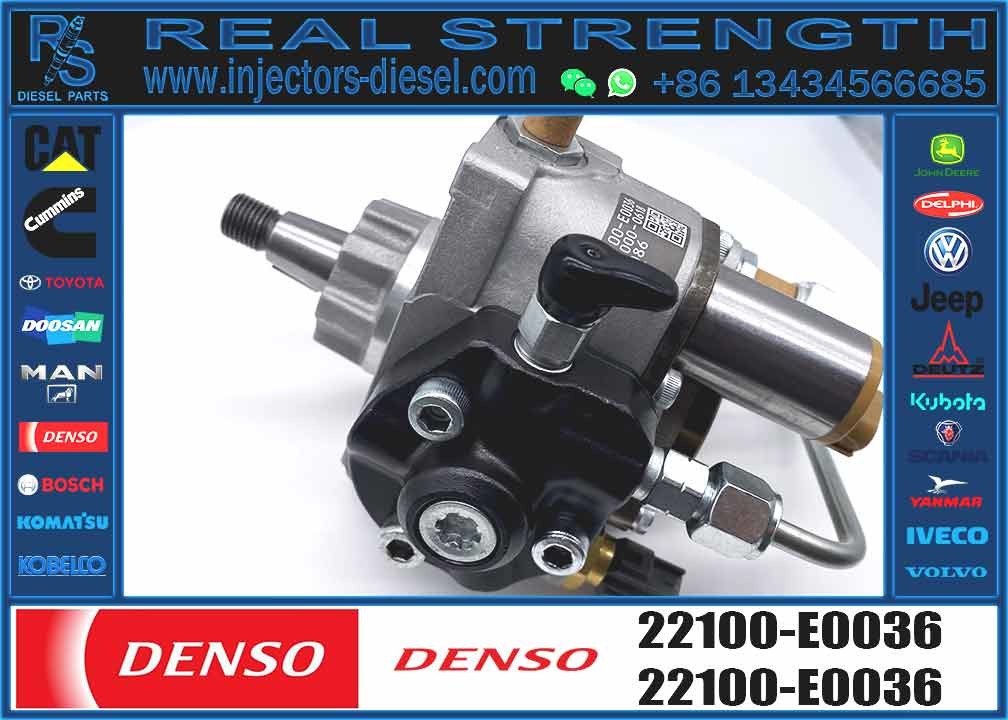 Common Rail Fuel Injection Pump 294050-0760 22100-E0025 for EXCAVATOR SK350-8