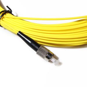 Wholesale FC APC Single Mode Duplex 9/125um Optical Fiber Patch Cord from china suppliers