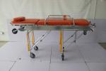 Manufacturer Automatic Collapsible Ambulance Stretcher Trolley Patient Transfer