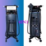 755nm 808nm 1064nm Diode Laser Hair Removal And Tattoo Removal Machine