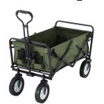 86*46*85 Dimension Collapsible Folding Outdoor Utility Wagon Cart 300LBS Red