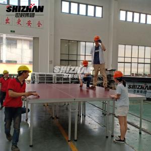 Wholesale 1.22x2.44m Black Aluminum Stage Platforms Outdoor from china suppliers