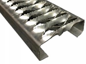 Wholesale 2mm Galvanized Perforated Metal Stair Treads , Grip Strut Safety Grating from china suppliers