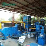 15000KG AC Radiator Recycling Plant 180KW-280KW Copper Aluminum Radiator