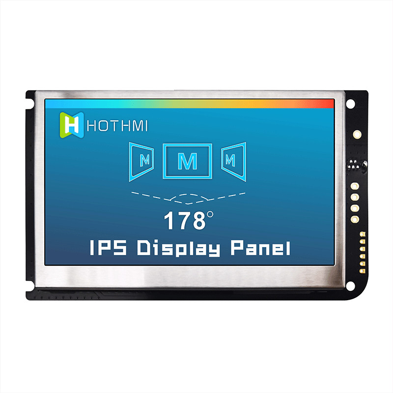 4.3 Inch UART Resistive Touch Screen TFT LCD 800x480 Display With Lcd Controller Board