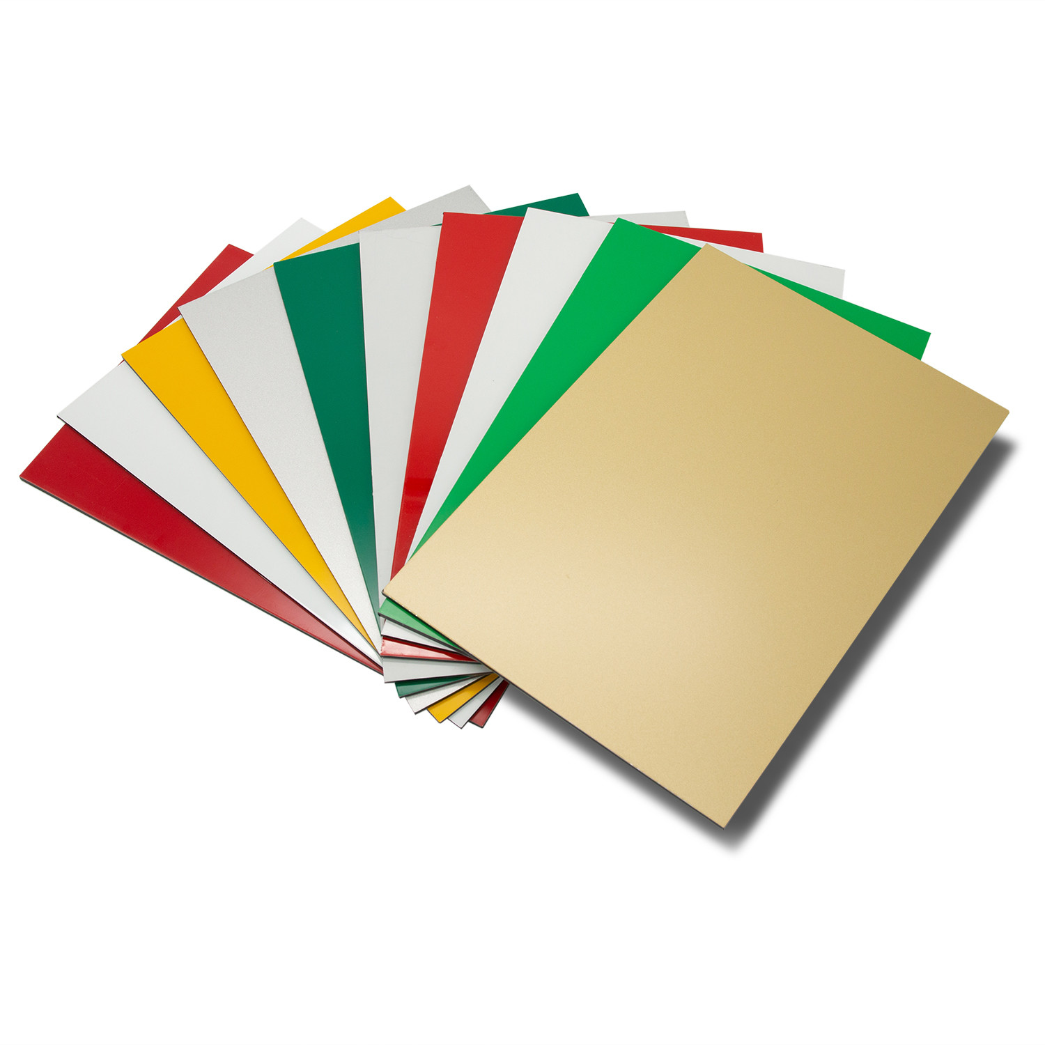 High quality mirror aluminum composite panel for outdoor building，PE coating,due to its compact molecule structure,the p
