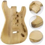 Unfinished Electric Guitar Body Maple Wood For SSH Style Guitar Replacements