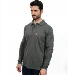 UL FR Henley Shirt Cotton Knit Flame Resistant Polo Shirts HRC2