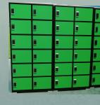 Metal Waterproof Luggage Storage Wardrobe Cabinet Digital Access Control
