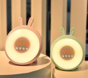 Wholesale Cute Animal Led Night Clock 1200mAh Battery CE ROHS approval from china suppliers