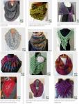 Newest Warmer Thick Crochet Scarf ,Wool knitted crochet winter scarf,knit