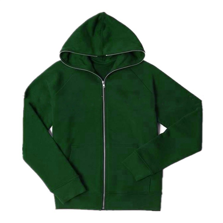 Full Face Zip Mens Oversized Pullover Hoodie Breathable Autumn Season Suitable