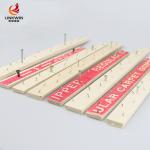 6.3mm 5.8mm Wooden Carpet Grippers Easily Assembled 7/8''