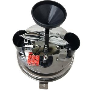 Wholesale 433MHz lora Tipping bucket rain gauge for rugged stainless steel rainfall measurement from china suppliers