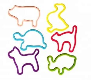 Wholesale ISO9001 Certified Children's Toy Animal Rubber Bands Hair Band Holder with Custom Color from china suppliers