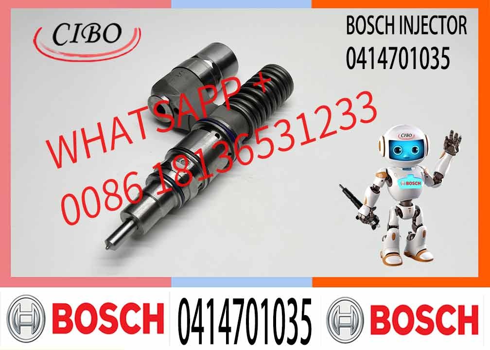 Common Rail Fuel Injector DC12 DC16 Engine 0414701035 0414701037 0414701038 0414701039 0414701040 0414701043