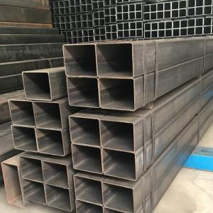 Wholesale Black Hollow Section Carbon Pipe Q235 Carbon Steel Tube Square Metal Tube from china suppliers