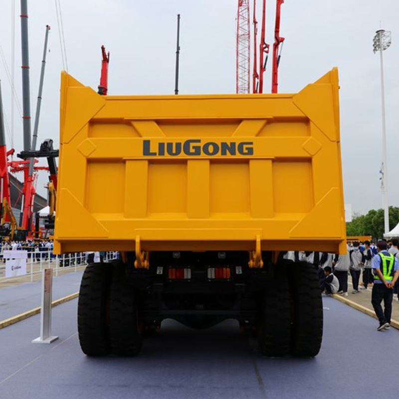 50t Second Hand Heavy Trucks 6X4 8X4 10 Wheel LiuGong Mining Truck with Left Steering