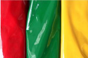 Wholesale 0.5mm Thick Colorful &amp; Smooth Synthetic PU Gloves Leather Fabric from china suppliers
