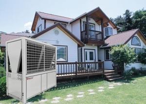 Wholesale Meeting 380V 50Hz Air To Water Source Chiller Heat Pump / Air Souce Heat Pump R417 / R407 / R410 from china suppliers