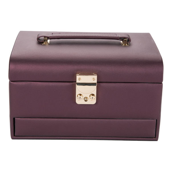 Oem Lockable All In One Jewellery Box , Packaging Gift Travel Jewelry Organizer