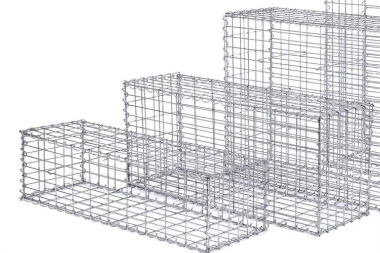 Galvanized Iron Welded Gabion Box Stone Cages For Garden Walls