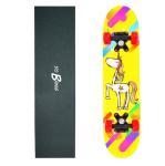 YOBANG unicorn 28inch Mini Skateboard PP truck four red wheels for boys girls