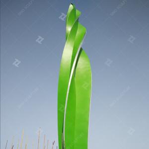 Wholesale Green Painted 316L Stainless Steel Sculpture Outdoor Growth Sculpture from china suppliers