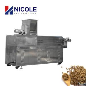 Wholesale Floating Tilapia Fish Food Extruder Machine Pellet Fish Meal Production Line from china suppliers