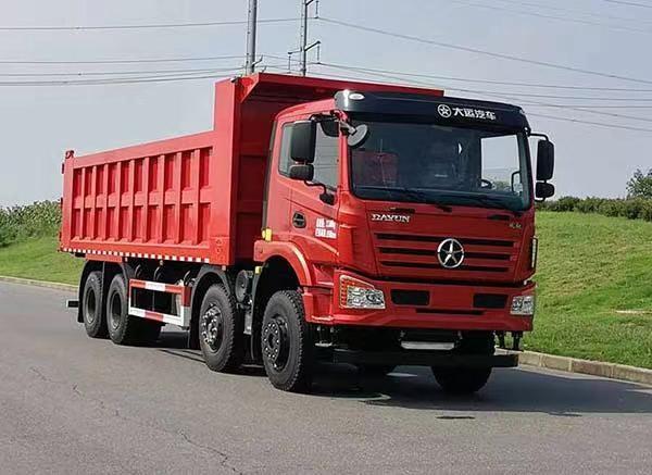 22 Square Meters 10 Meters Four Axle Dump Truck Diesel 3 Seats Rear Drive Manual