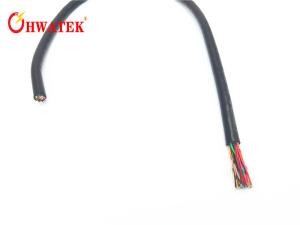 China UL2586 Flexible Screened Control Cable PVC Sheath Unscreened Bending Resistance on sale