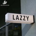 Outdoor waterproof lighting custom logo lit back light letter sign signage