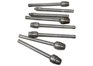 Wholesale Nonstandard Tungsten Carbide Valve Core / Tungsten Carbide Wear Parts Silver Color from china suppliers