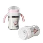 Wide Neck Infant Water Sipper Age 7 - 12 Years Baby No Spill Water Cup With
