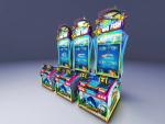 Indoor Interactive Redemption Video Fishing Arcade Machine Kids' Amusement Game