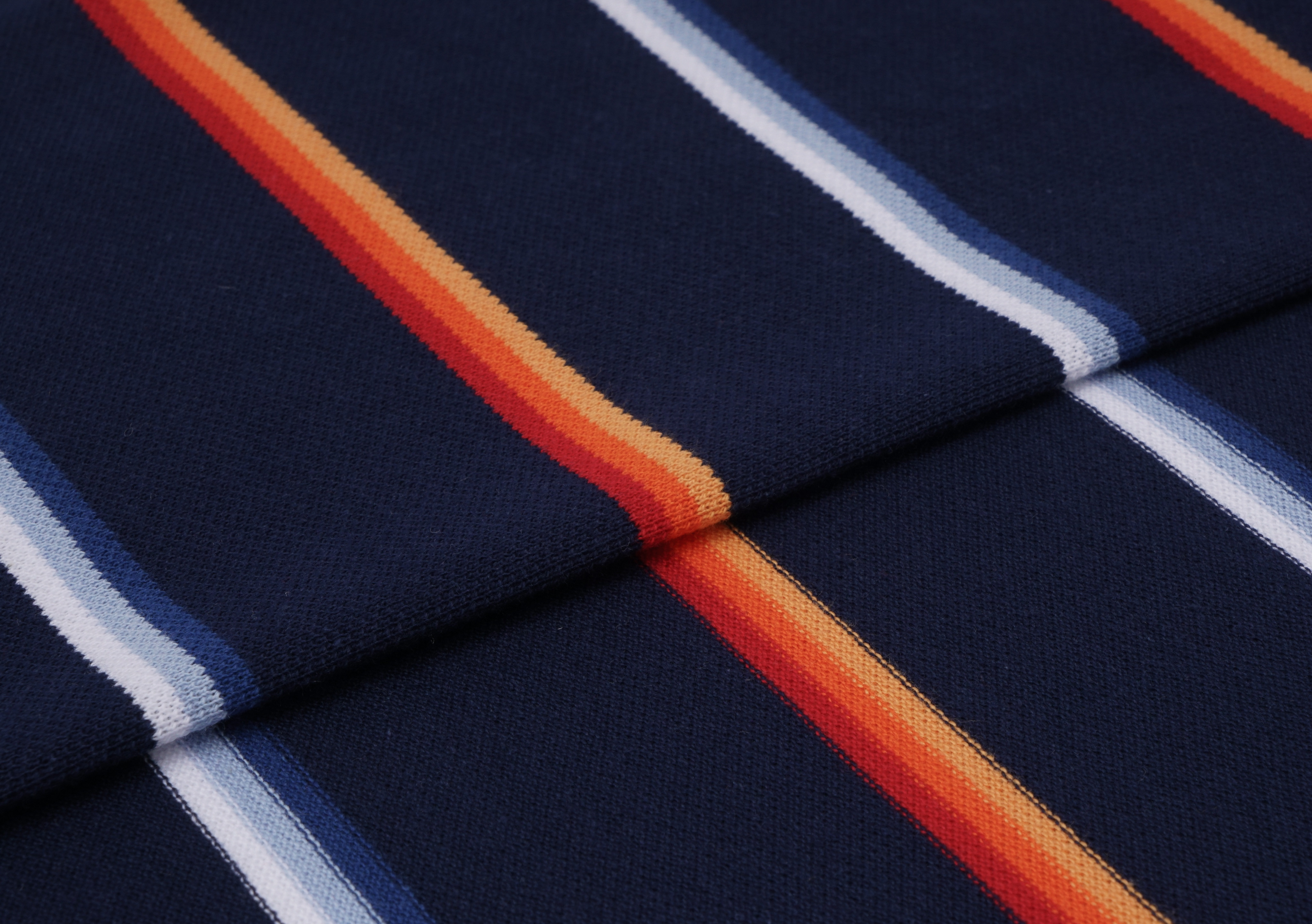 Light And Breathable Soft Striped Knit Fabric For Casual Wear