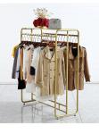 Floor Standing Portable Clothing Display Rack For Boutique Store Rod