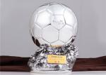 Football Custom Award Trophies Resin Material Soccer Sporsts Competition