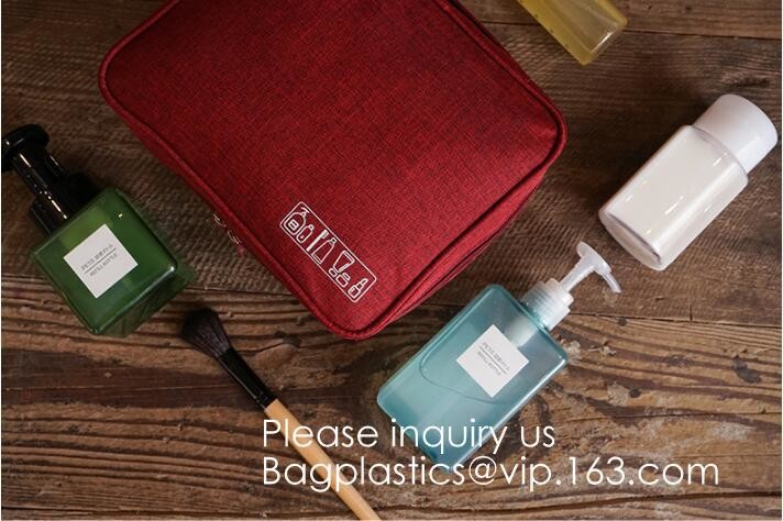 Best-Selling Corporate Promotional Gifts Washable Kraft Paper Travel Cosmetic Bag,Travel Makeup Organizer Women Cosmetic