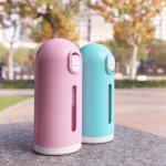 300ml 10 Oz Small Portable Travel Dog Water Bottle Of Sliding Cover Fall Proof