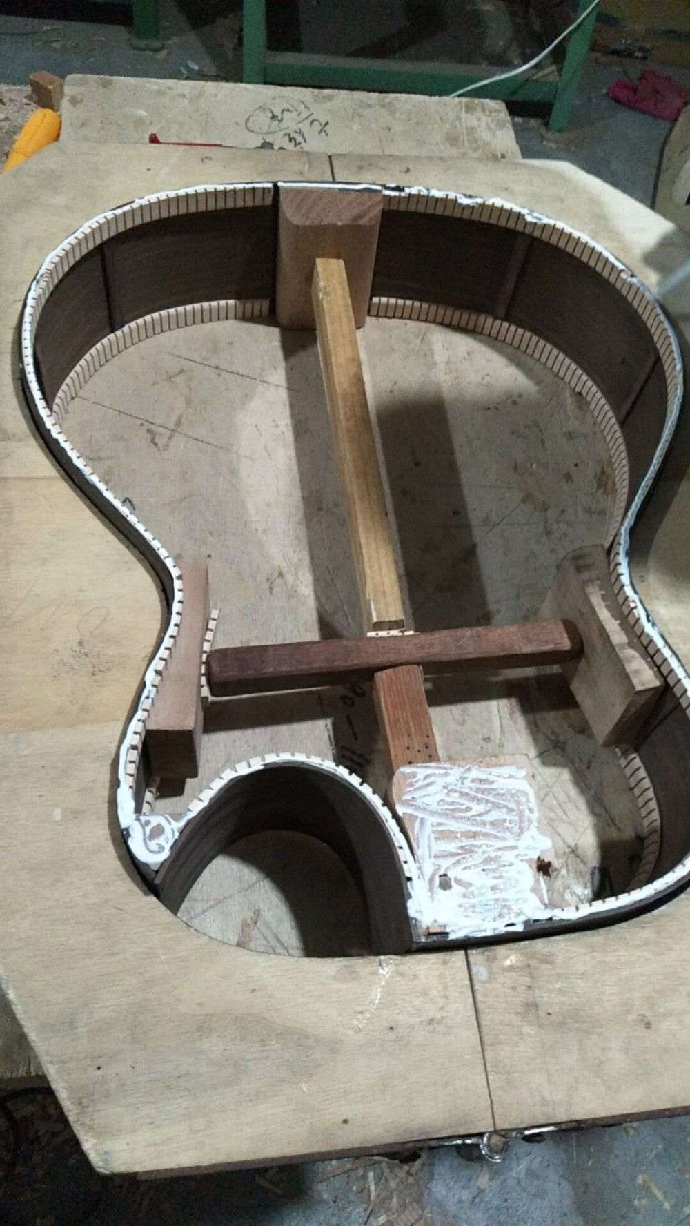 AAAA handmade all Solid ebony wood single cut guitar 14 frets imported wood armrest GA acoustic electric guitar