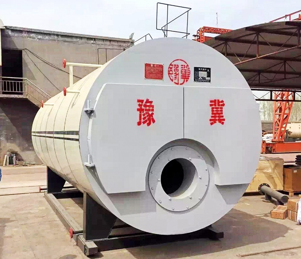 Convenient Thermal Oil Boiler Furnace , Industrial Hot Water Boiler Custom Color