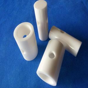 Wholesale Heat Resist Ceramic Tube Insulator One End Closed Diamond Polished Surface from china suppliers