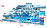 Commercial Indoor Soft Playground Equipment With Winter Snowman