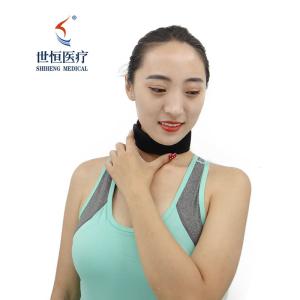 Wholesale Best Self-heating Wholesale Tourmaline Heating Black Neck Brace for Pain Cervical Collar from china suppliers