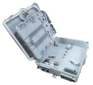 Wholesale 12 SC SX Fiber Optic Termination Box IP65 For 2.0x3.0mm Drop Cable from china suppliers