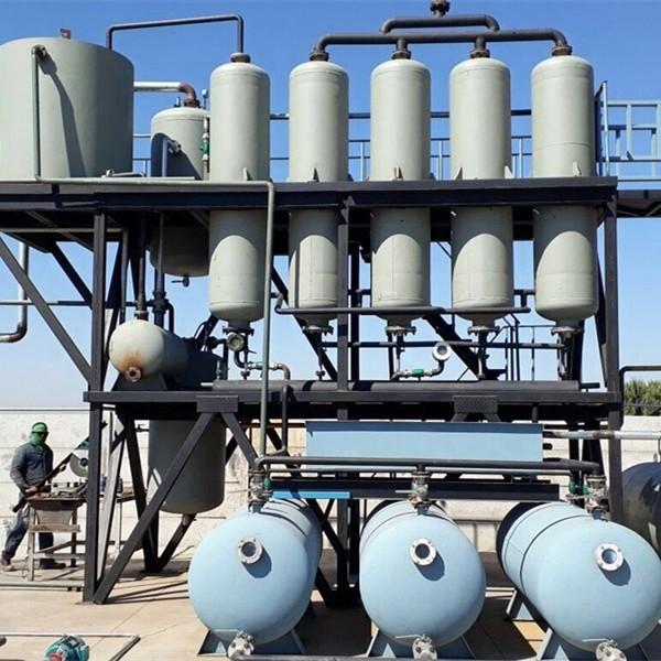 Q245R Boiler Steel Waste Oil Purifier Recycling to Diesel Oil Distillation