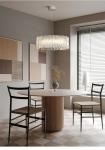 Post-modern living room chandelier designer creative study master Italian lamp