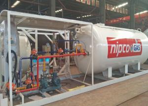 Wholesale Large Capacity Mobile Lpg Filling Station , 10 Tons Bulk Propane Storage Tanks from china suppliers